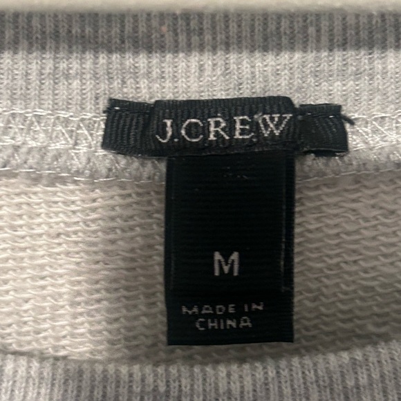 J.CREW CELESTIAL PATCHES GREY SWEATSHIRT STARS AND MOON. SIZE: M. - Picture 4 of 6